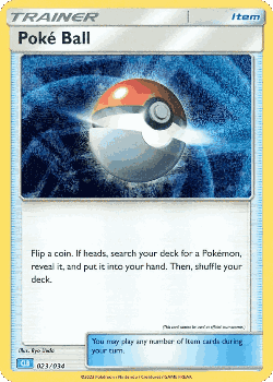 Poké Ball Pokémon TCG card art