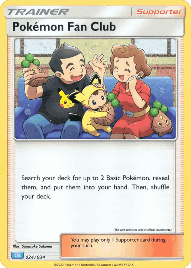 Pokémon Fan Club #24 from Pokémon TCG Classic - Blastoise - Illustrated by Sanosuke Sakuma