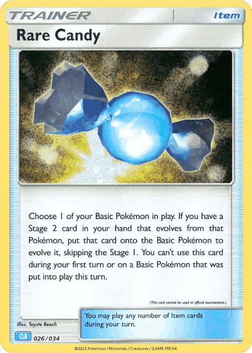Rare Candy 26, Pokémon TCG Classic - Blastoise
