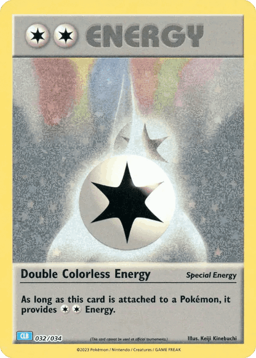 Double Colorless Energy 32, Pokémon TCG Classic - Blastoise