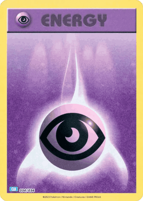 Basic Psychic Energy 34, Pokémon TCG Classic - Blastoise