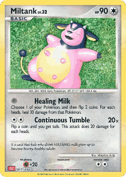 Miltank Pokémon TCG card art