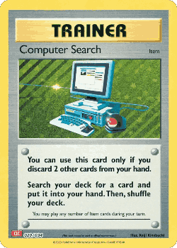 Computer Search Pokémon TCG card art