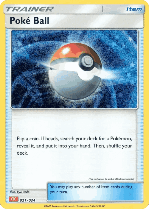 Poké Ball #21 from Pokémon TCG Classic - Charizard - Illustrated by Ryo Ueda
