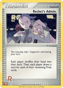 Rocket's Admin 25, Pokémon TCG Classic - Charizard