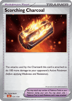 Scorching Charcoal 26, Pokémon TCG Classic - Charizard