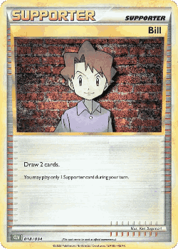 Bill Pokémon TCG card art