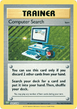 Computer Search Pokémon TCG card art