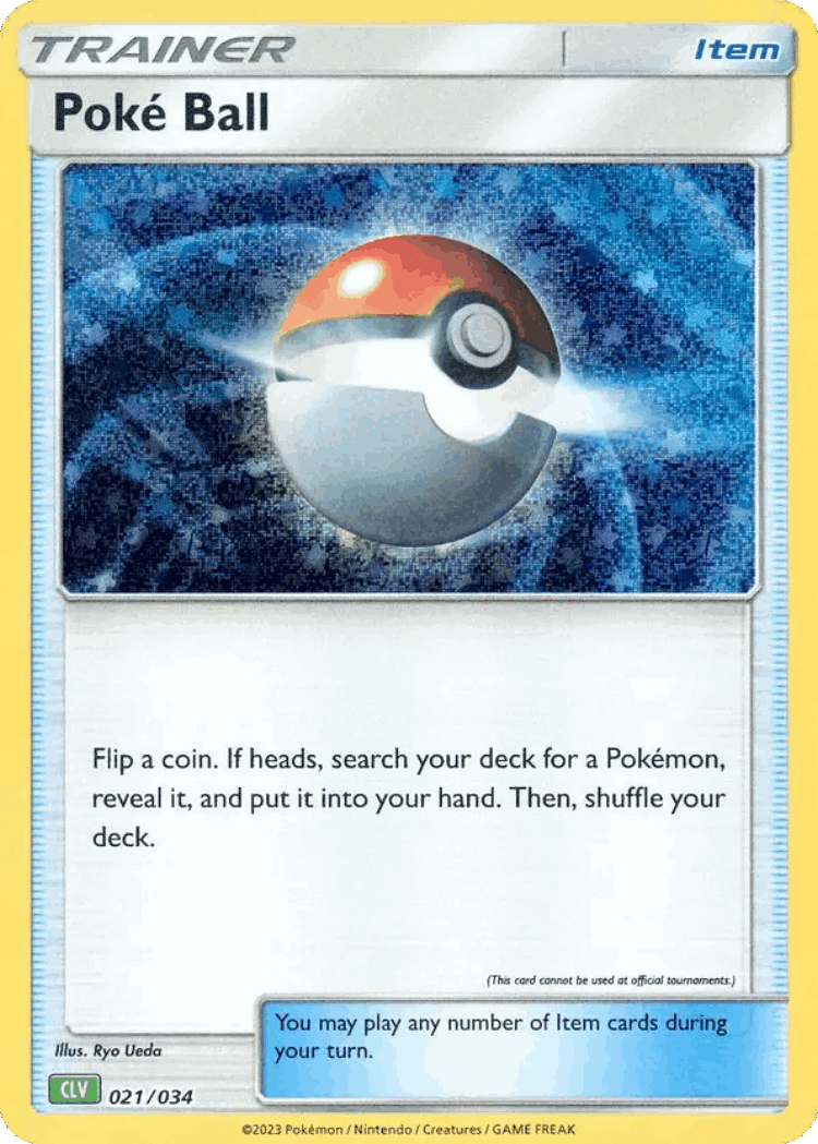 Poké Ball #21 from Pokémon TCG Classic - Venusaur - Illustrated by Ryo Ueda