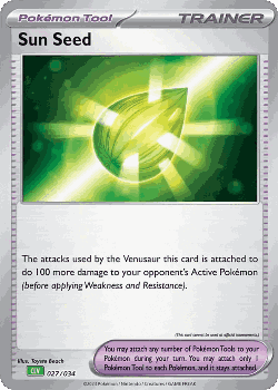 Sun Seed 27, Pokémon TCG Classic - Venusaur