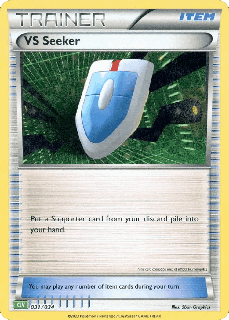VS Seeker #31 from Pokémon TCG Classic - Venusaur - Illustrated by 5ban Graphics