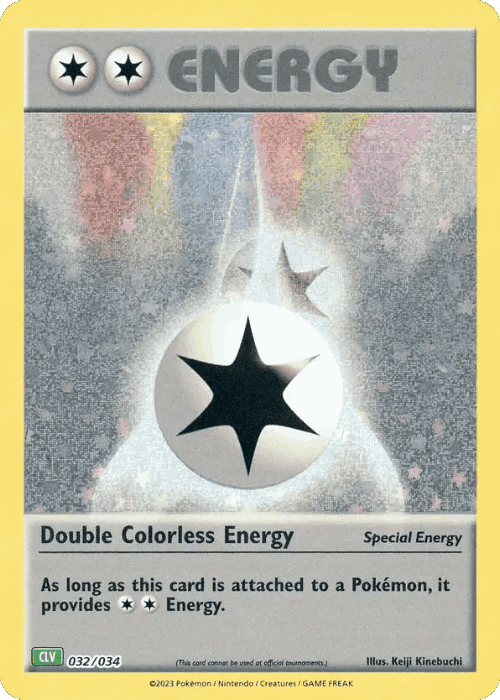 Double Colorless Energy 32, Pokémon TCG Classic - Venusaur