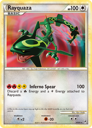 Rayquaza 20, Call of Legends
