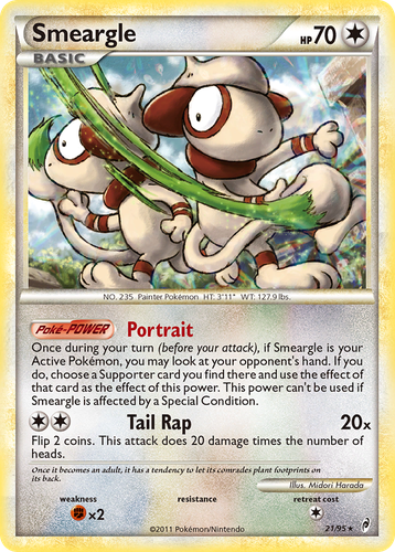 Smeargle 21, Call of Legends