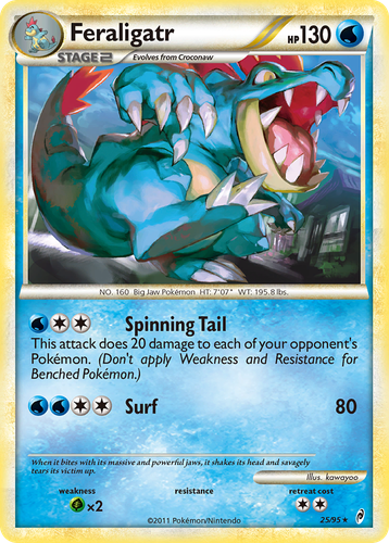 Feraligatr 25, Call of Legends