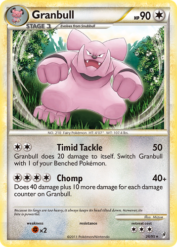 Granbull 26, Call of Legends