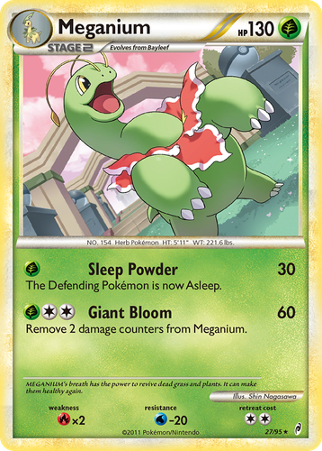 Meganium 27, Call of Legends