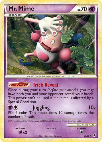 Mr. Mime 29, Call of Legends