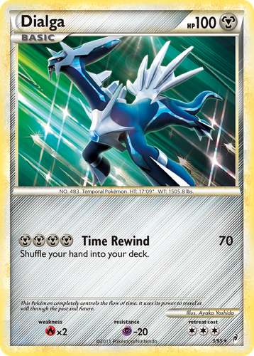 Dialga Pokémon TCG card art