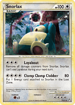 Snorlax 33, Call of Legends