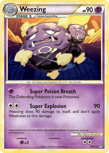 Weezing 38, Call of Legends