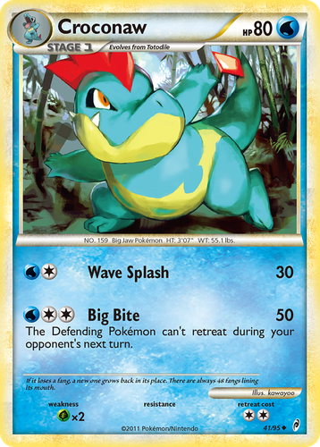 Croconaw 41, Call of Legends