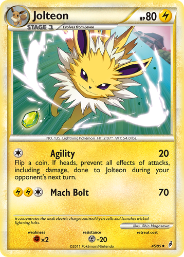 Jolteon 45, Call of Legends