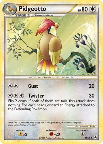 Pidgeotto 48, Call of Legends