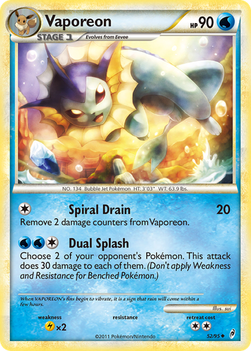Vaporeon 52, Call of Legends