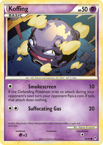 Koffing 60, Call of Legends