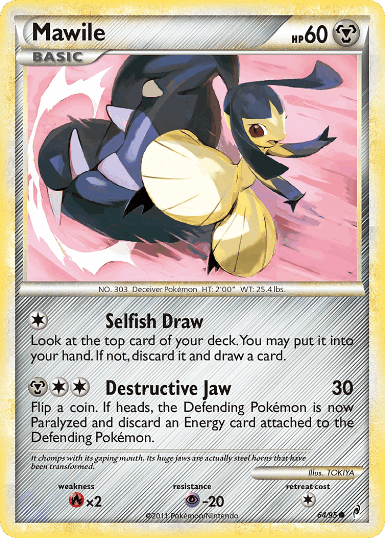 Mawile #64 from Call of Legends - Common - Illustrated by TOKIYA