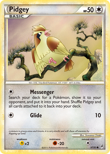 Pidgey 67, Call of Legends