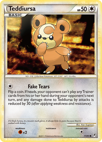 Teddiursa 73, Call of Legends