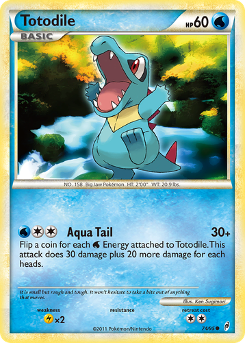 Totodile 74, Call of Legends