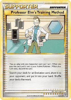 Professor Elm's Training Method 82, Call of Legends