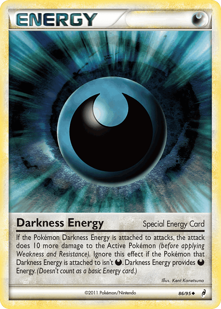 Darkness Energy #86 from Call of Legends - Uncommon - Illustrated by Kent Kanetsuna