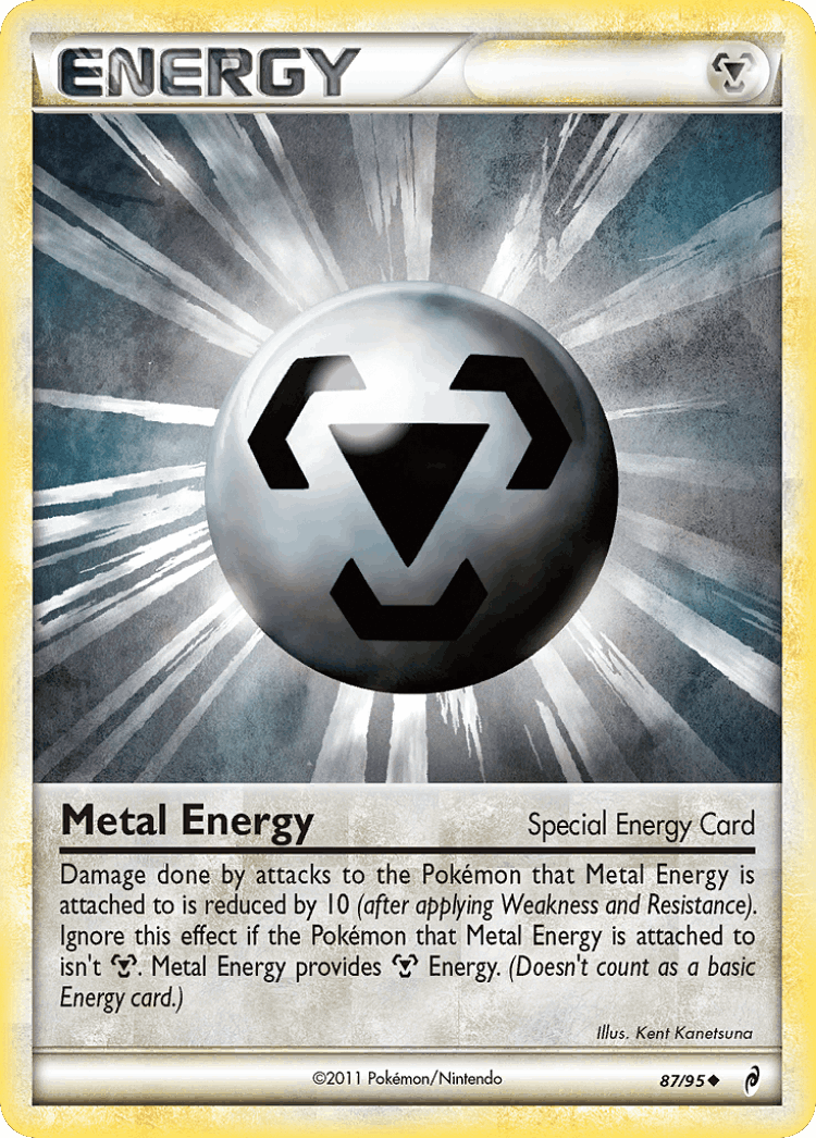 Metal Energy #87 from Call of Legends - Uncommon - Illustrated by Kent Kanetsuna