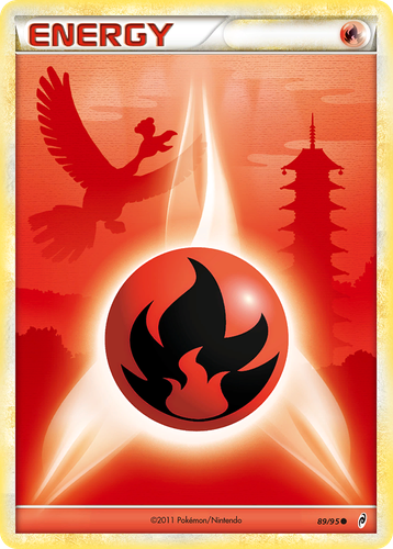 Fire Energy #89 from Call of Legends - Common