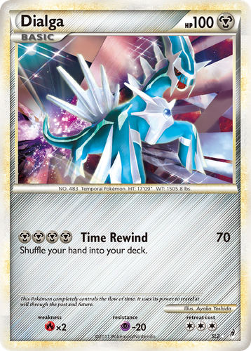 Dialga Pokémon TCG card art