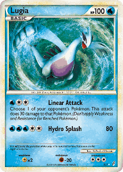 Lugia Pokémon TCG card art