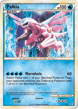 Palkia Pokémon TCG card art