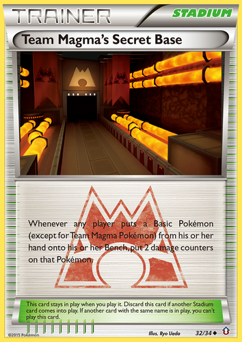 Team Magma's Secret Base 32, Double Crisis