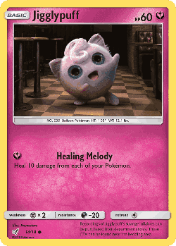 Jigglypuff Pokémon TCG card art