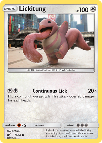 Lickitung 16, Detective Pikachu
