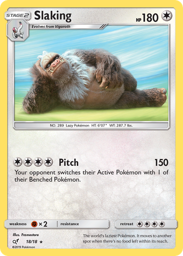 Slaking 18, Detective Pikachu