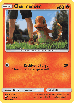 Charmander Pokémon TCG card art