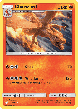 Charizard Pokémon TCG card art