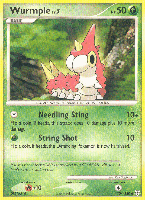 Wurmple 104, Diamond & Pearl