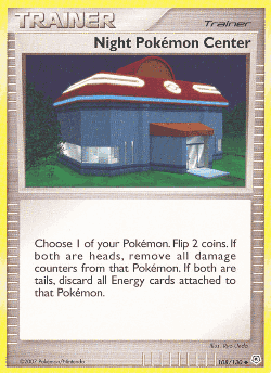 Night Pokémon Center 108, Diamond & Pearl