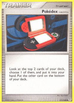 Pokédex HANDY910is 111, Diamond & Pearl